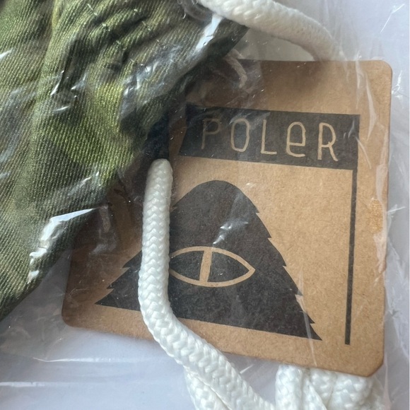 POLER STUFF Shorts Dusty Style Camo Green Mens Size Small Camp Vibes - Picture 13 of 15